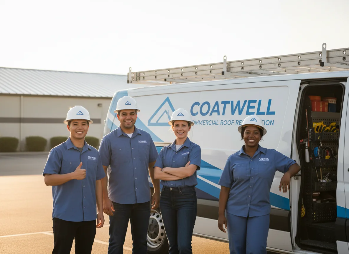 Commercial roof coating company in Shreve, OH